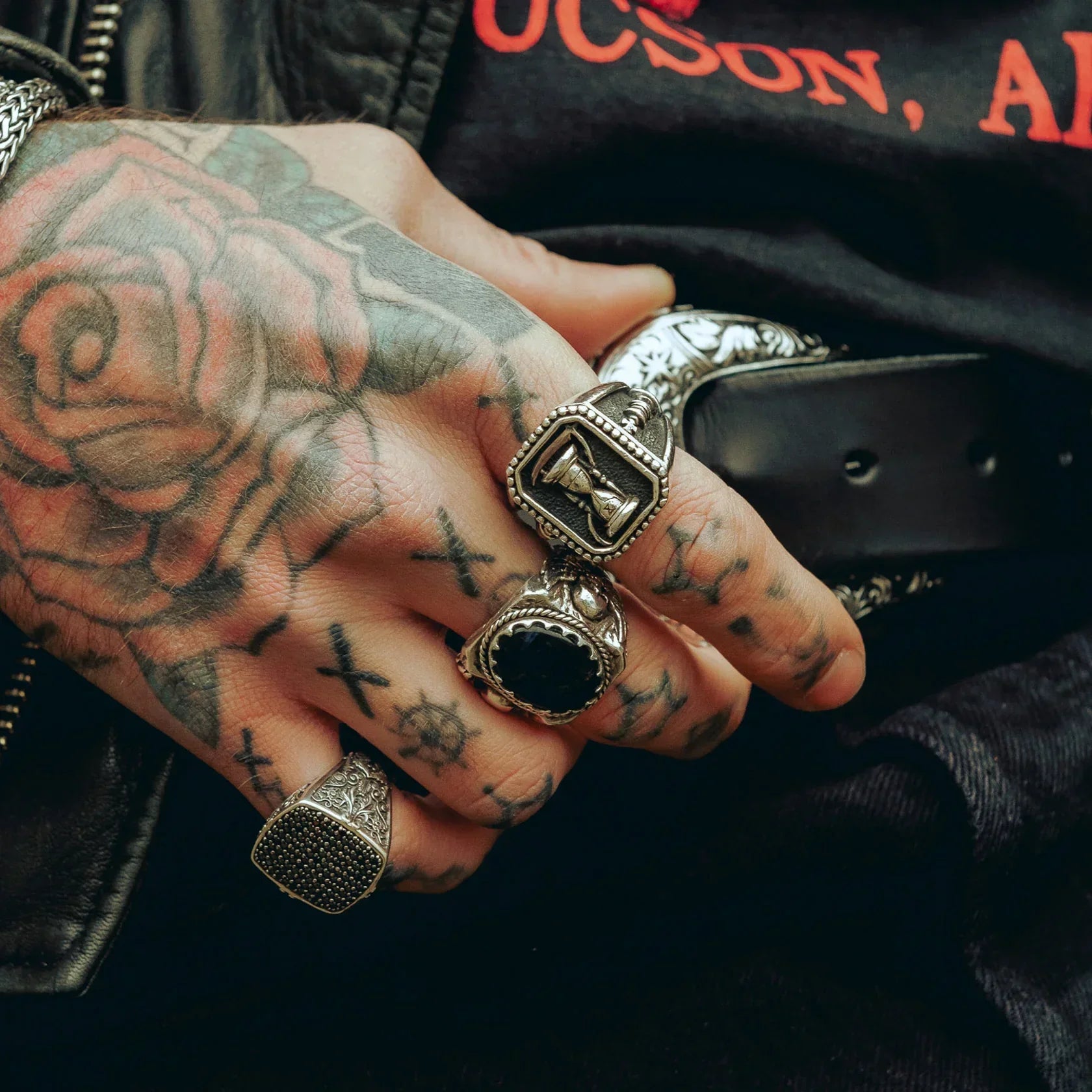 Most Rings Look Wrong on Tattooed Hands. Here’s What Actually Works.