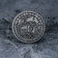 Skeleton pirate captain lantern coin pendant, coin only variant