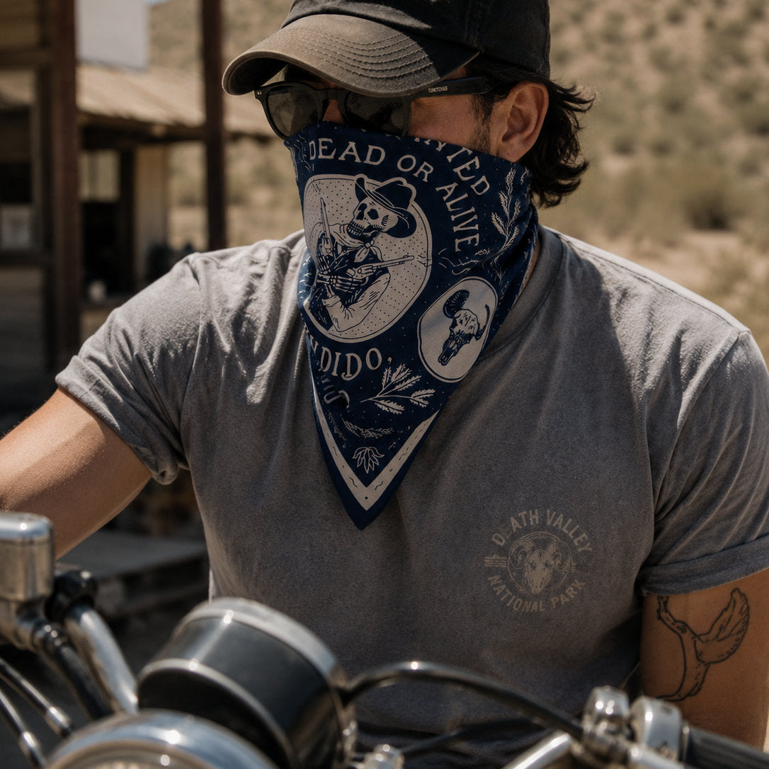Bandido Wanted Cotton Bandana Secondary image