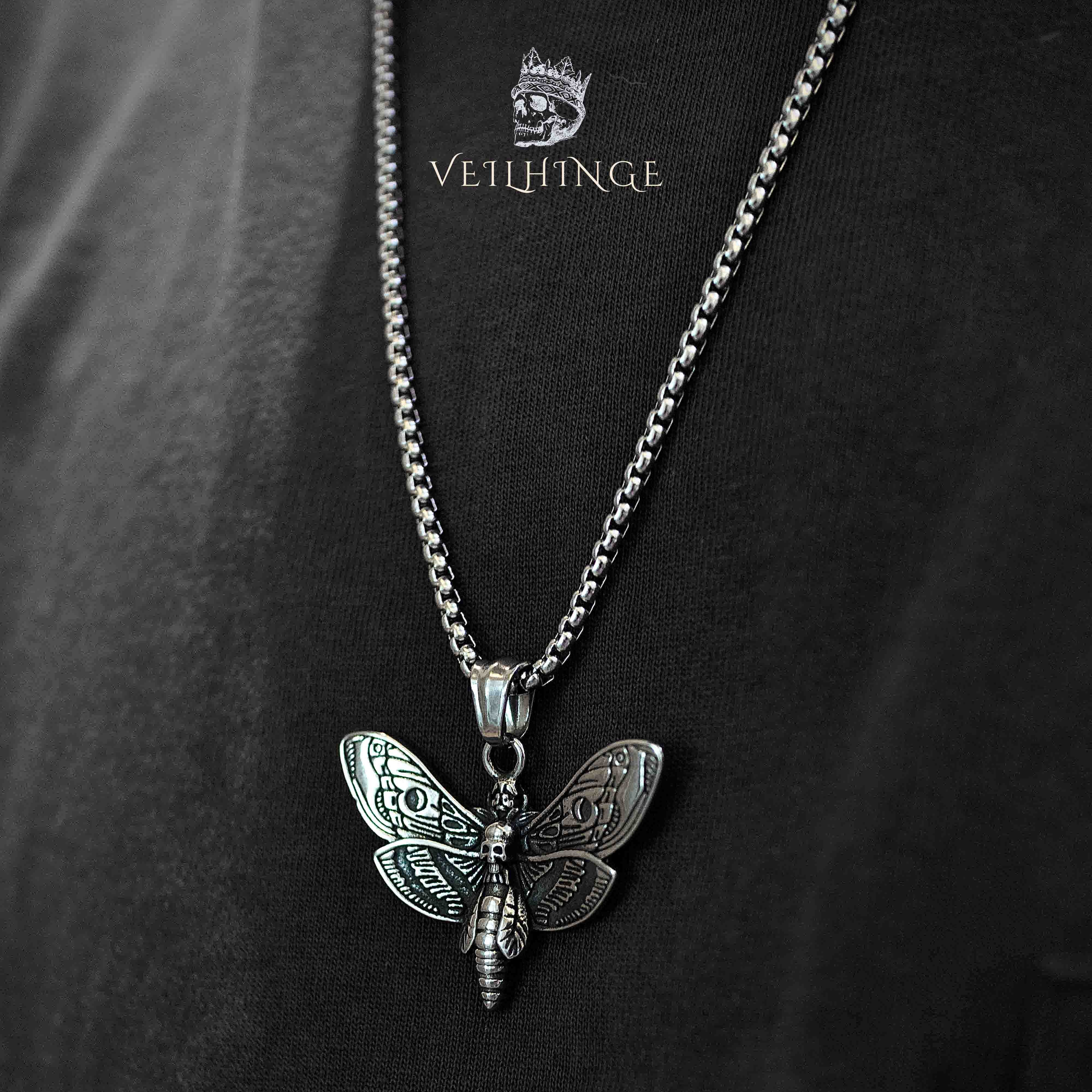 Death's-Head Moth Necklace Secondary image