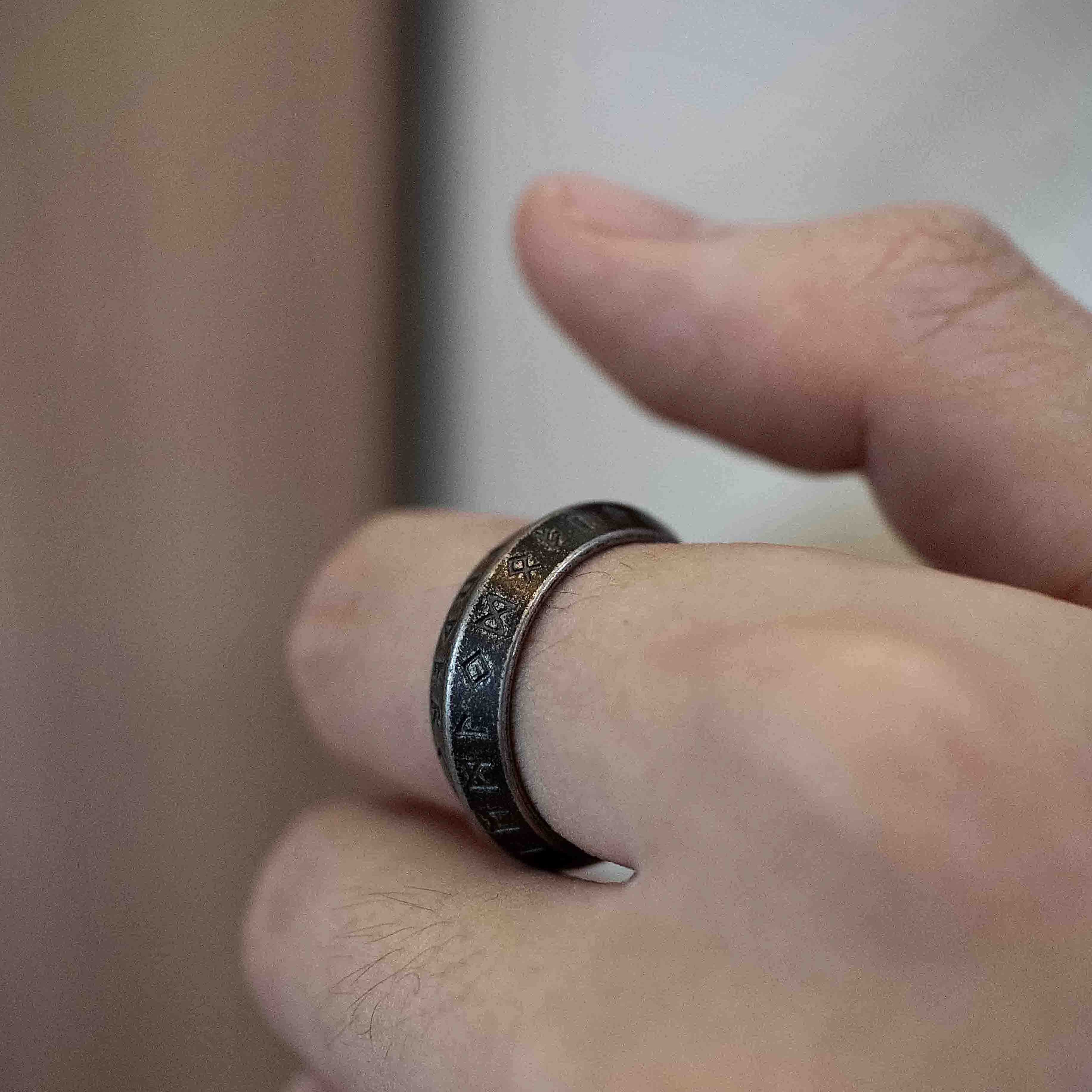 Elder Futhark Rune Ring Secondary image