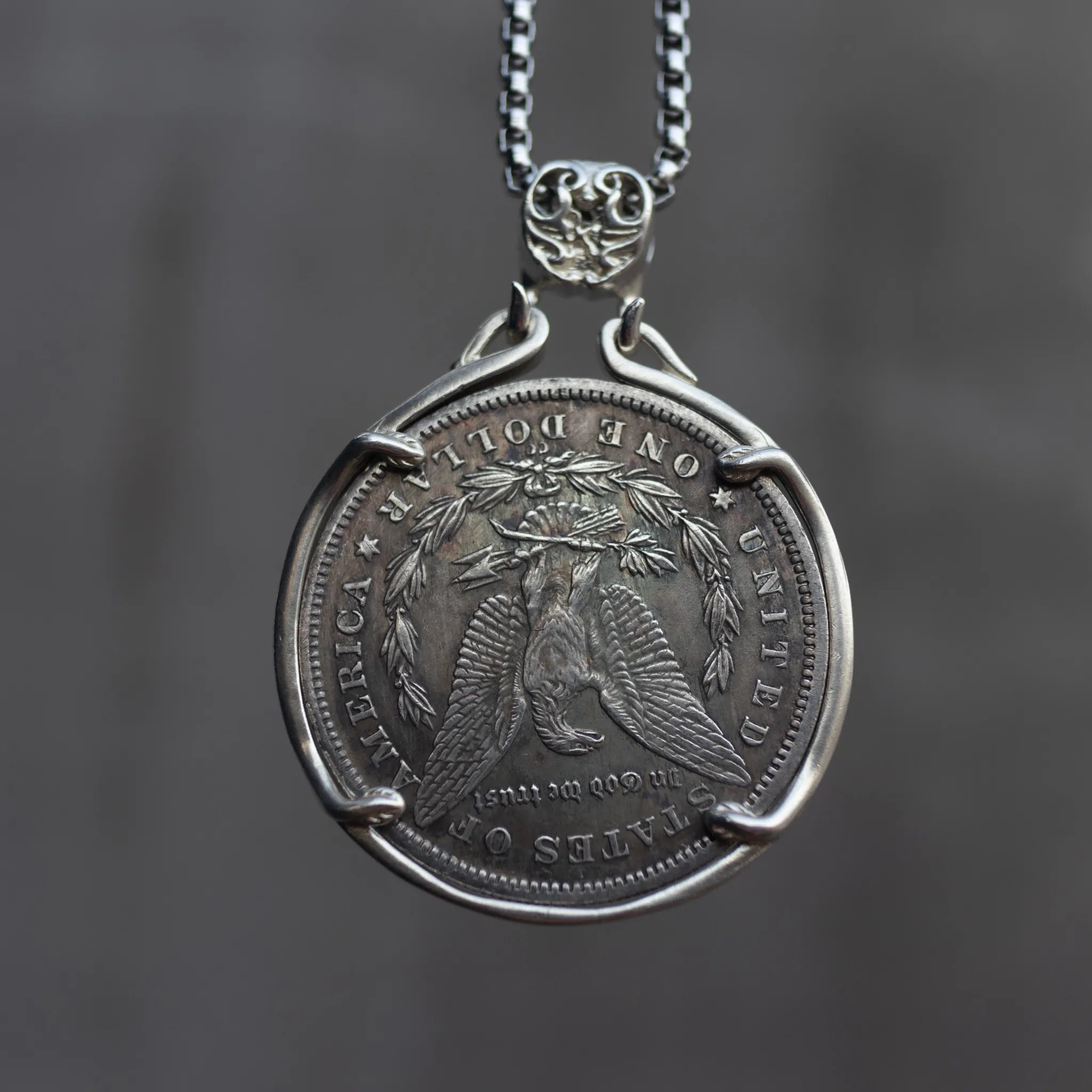 Viking Longship Warrior Necklace Secondary image