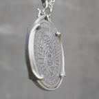 War Bonnet Skull Coin Pendant