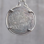 Viking Longship Warrior Necklace