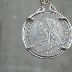 St. George & Skull Queen Necklace