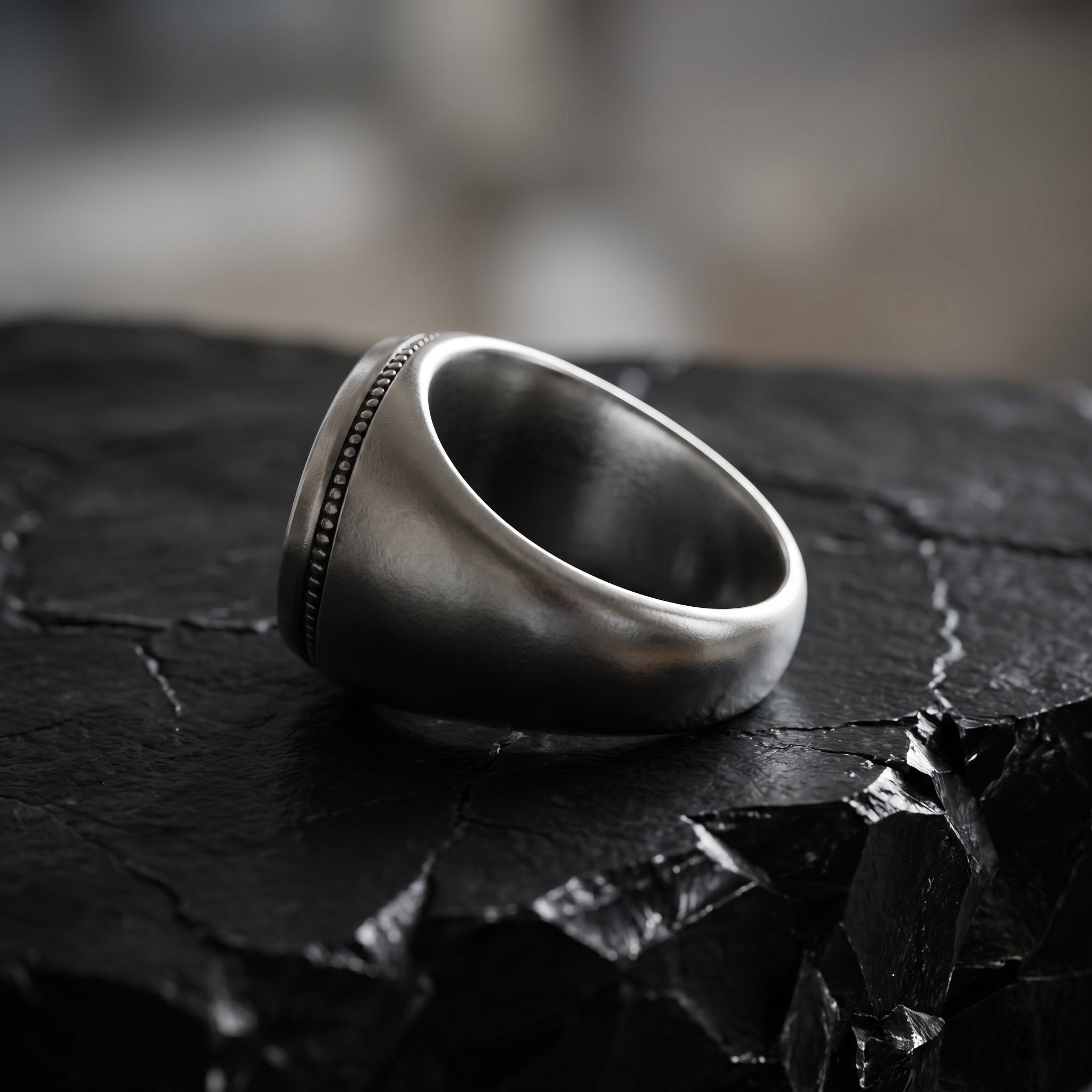 Tree of Life Signet Ring – Vintage Nordic Symbol Stainless Steel Ring Imagen secundaria del producto