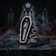 Coffin gothic ring with grim reaper figure stainless steel
