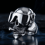 skull rider ring biker stainless steel statement ring sunglasses cigar design