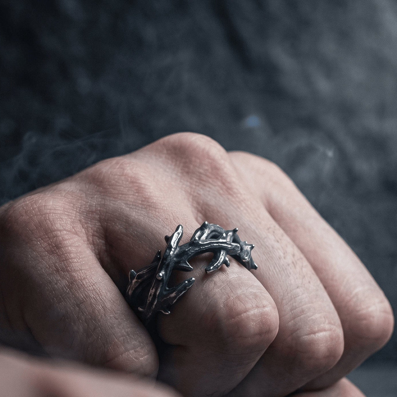 Thorn Crown Ring Secondary image